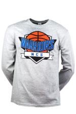 Picture of NCS Warriors Basketball Light Grey Long Sleeve T